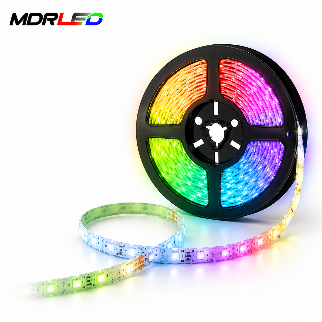 LED-Streifen IP22 24V 5050/30 5 METER 10MM RGB MDRLED®