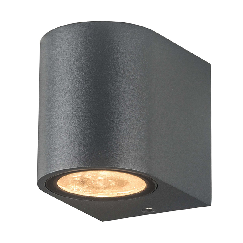 Wandleuchte, 1 x GU10, grau. MDRLED®