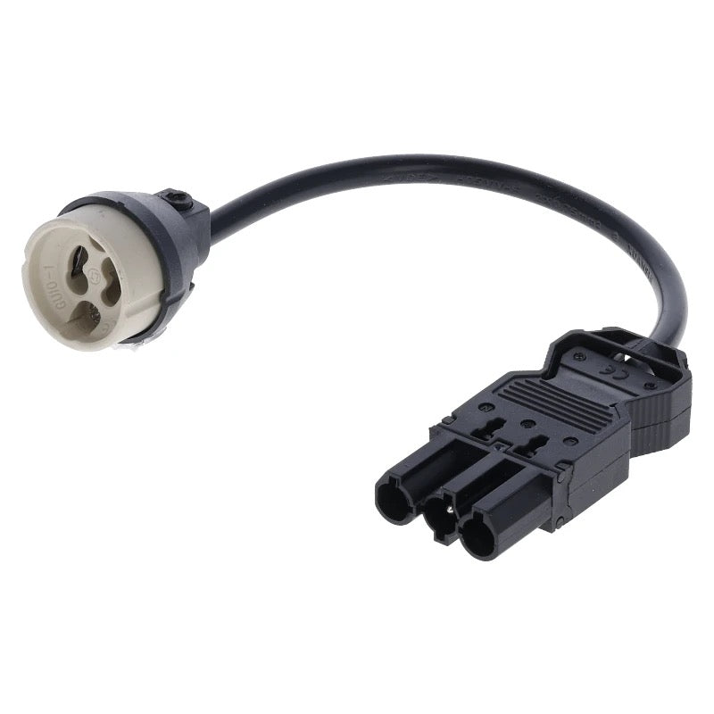 GU10 Fitting met 3-SWP Stekker – 100 cm Kabel – MDRLED®