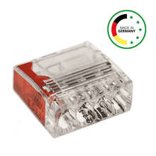 SCHWEISSKLEMME MINI 4-FACH PRO 100 STÜCK 4 x 0,5 – 2,5 mm² MDRLED®