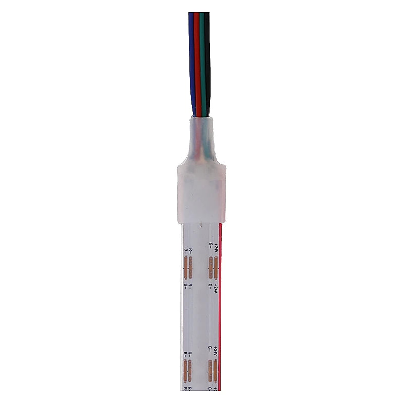 COB LEDstrip RGB 24V IP65 5M 14W/M Waterdicht