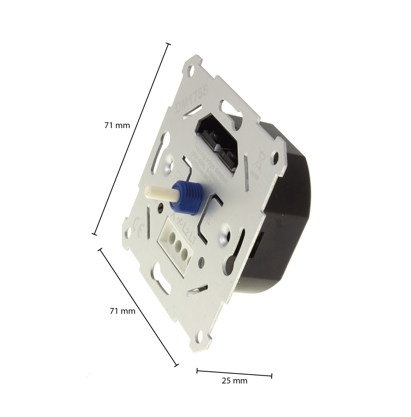 LED DIMMER TRIAC 5-200W UNIVERSEEL MDRLED® tijdelijke ACTIE