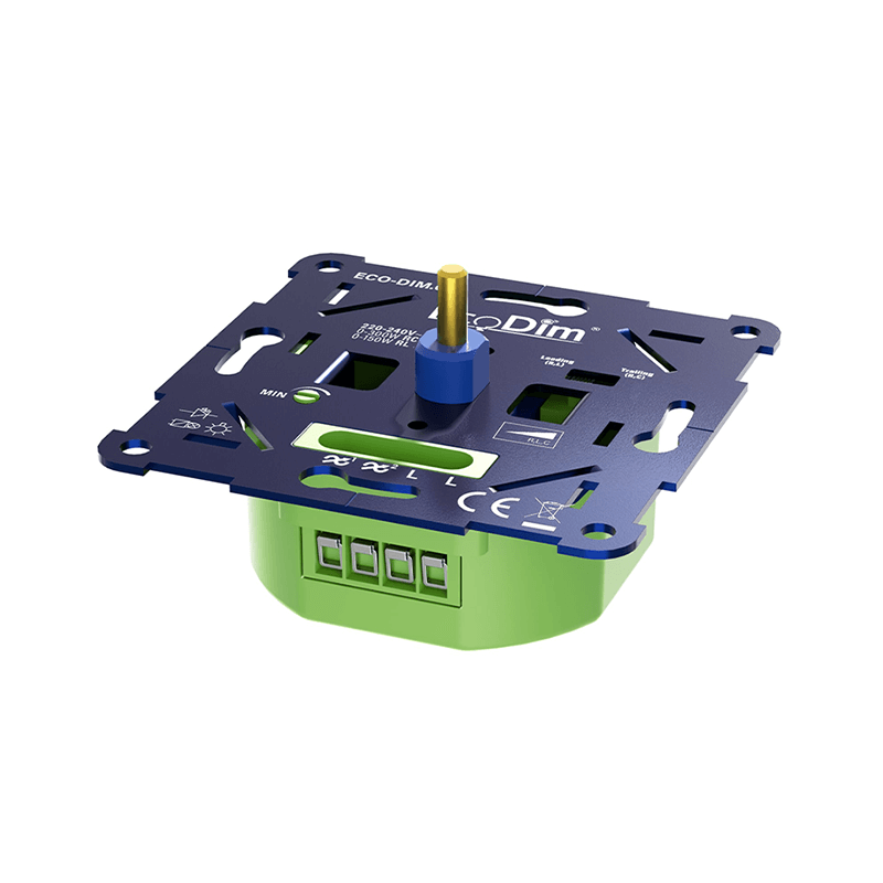 Led dimmer universeel 0-300W Fase aan- en afsnijding (RLC) ECO-DIM.01 MDRLED®