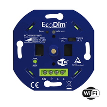 LED-Dimmer WiFi Drücken/Drehen 0-250W (RLC)ECO-DIM.07-WIFI MDRLED®