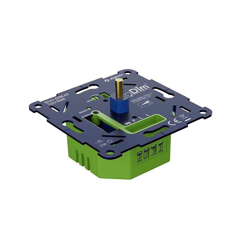 Led dimmer Zigbee Basic Druk/draai 0-200W ECO-DIM.07-ZIGBEE-BASIC MDRLED®