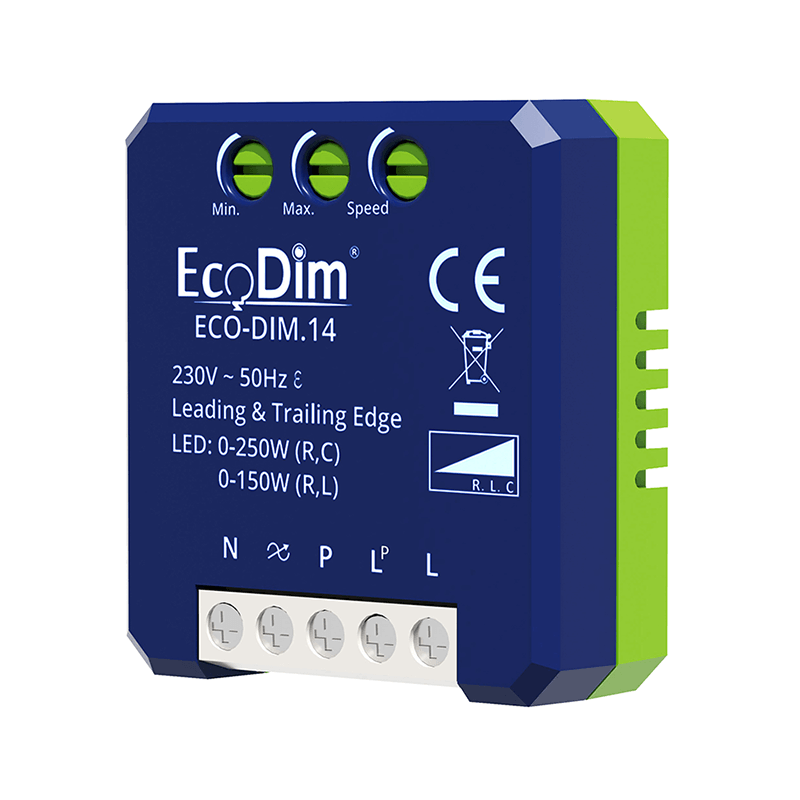 led dimmer inbouwmodule 0-250W (RLC) ECO-DIM.14 MDRLED®