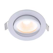 ECODIM ED-10022 REFLEKTOR WPUSZCZANY LED O MAŁEJ GŁĘBOKOŚCI BUDYNKU, IP54, ŚCIEMNIANY DO CIEPŁEGO, OKRĄGŁY, BIAŁY 75MM. MDRLED®