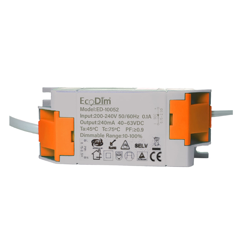 ECODIM ED-10052 DIMMBARER LED-TREIBER/TRAFO 5-6 MÖBELSTRAHLER MDRLED®