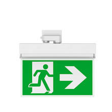 3-Phasen-Stromschienen-Notbeleuchtung Weiß MDRLED®