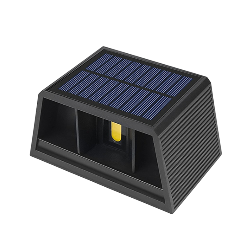 LED Wandlamp Solar | 1.5W | 2700K | IP65 | Zwart | MDRLED®