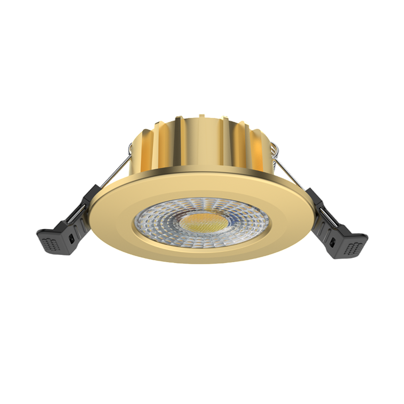 LED Inbouwspot Messing 6W | Dimbaar | IP65 | CCT-Schakelaar | MDRLED® | 5 Jaar Garantie