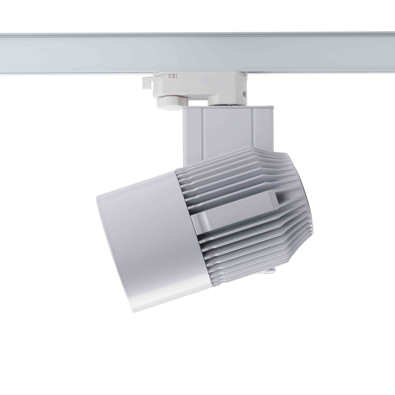 3-Phasen-Schienenstrahler 30W CRI>95 Weiß.MDRLED®
