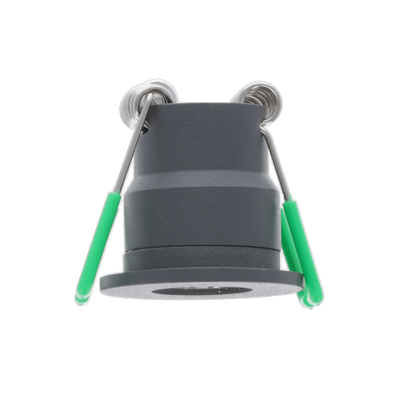 MDRLED® LED Mini Spot 12V – 3W 2700K – Zwart, Wit of Zilver