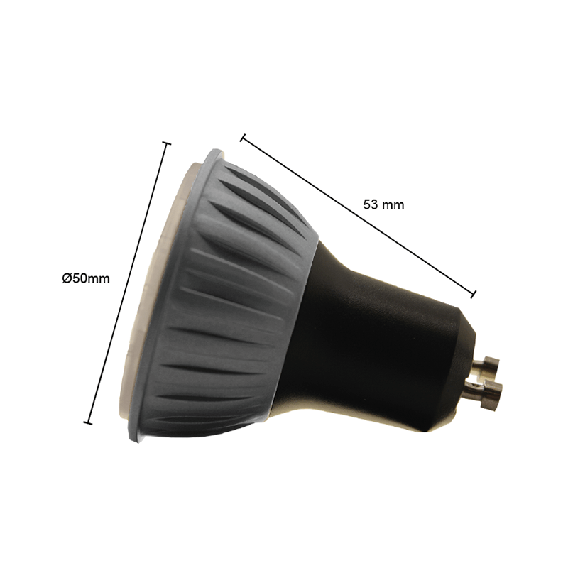 GU10 SPOT DIMBAAR ZOOMBAAR 7,5Watt MDRLED®