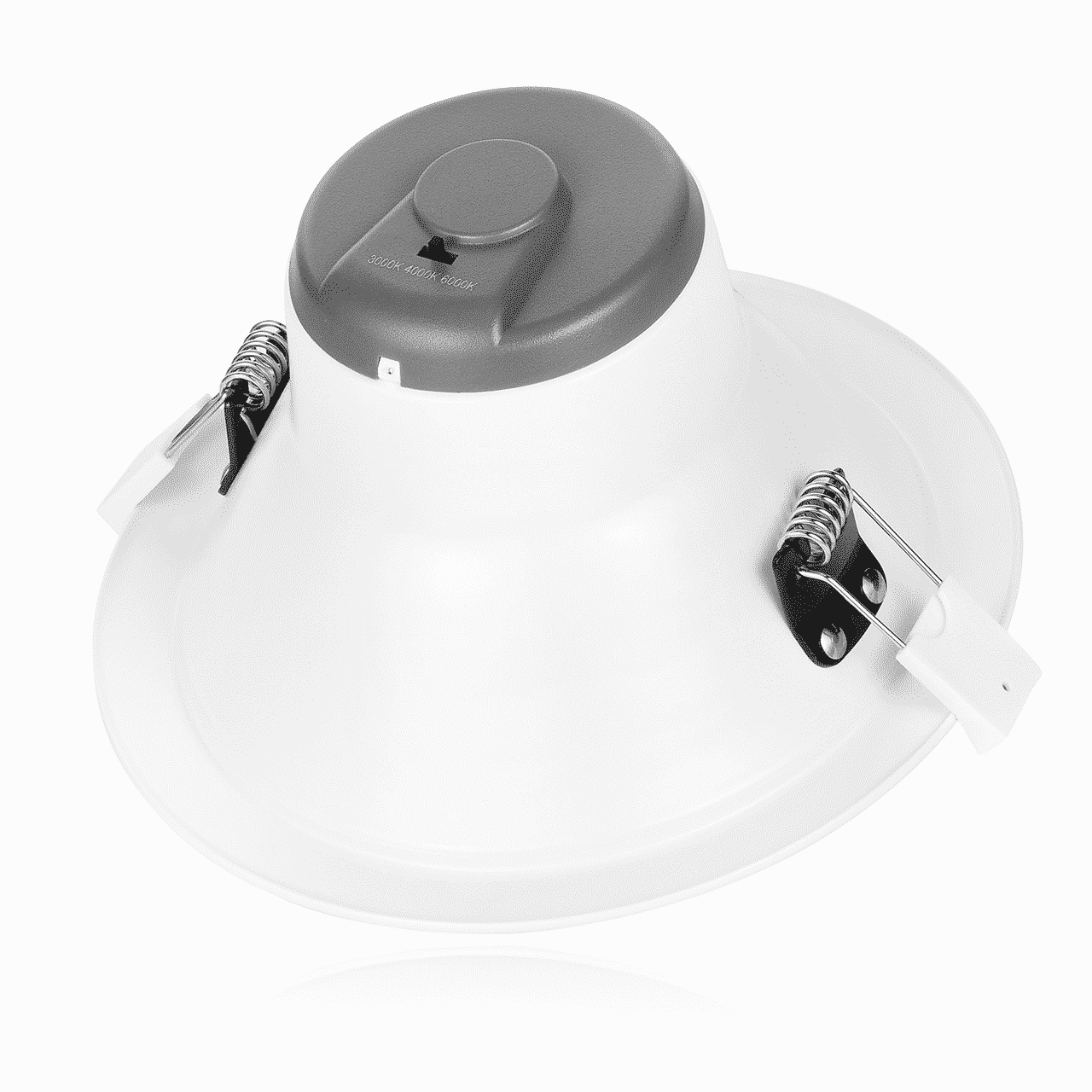 LED Downlight Aurora Ø120 – 15W – CCT-Switch – 100 lm/W