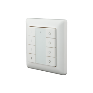 ECODIM DRAADLOZE SCHAKELAAR ZIGBEE 4 GROEPEN WIT