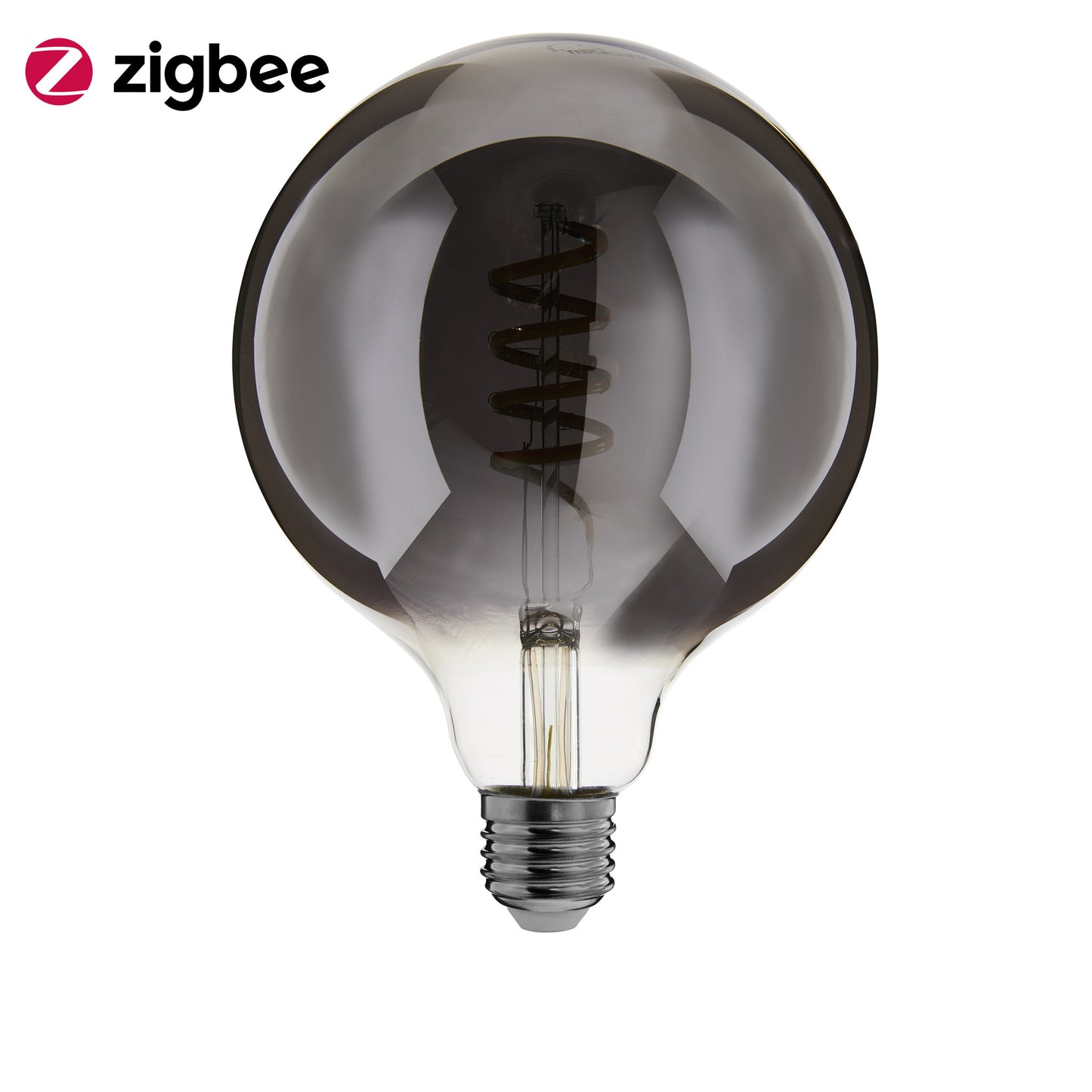 ED-10034 ZIGBEE LED E27 FILAMENT DIMBAAR G125 SMOKEY 2000-4000K MDRLED®
