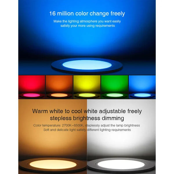 MI-LIGHT REFLECTOR DOWNLIGHT RGB+CCT 6W