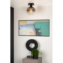 Lucid Deckenleuchte Marius schwarz Ø20cm E27 MDRLED®