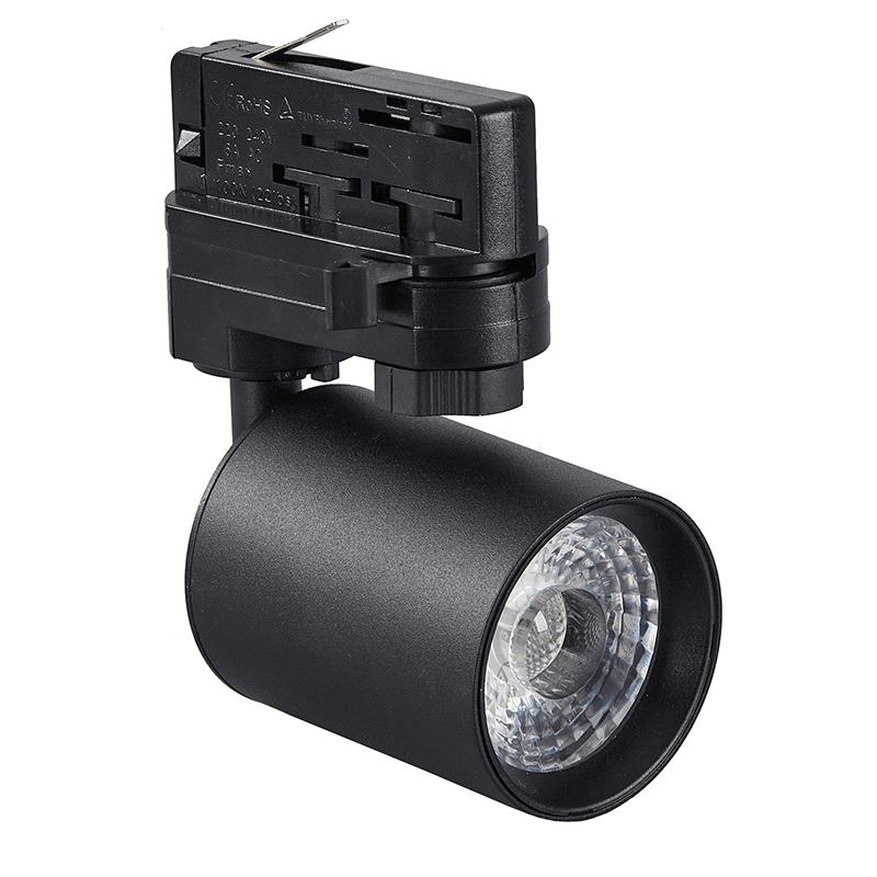 3-PHASEN-SCHIENENSTRAHLER 10W SCHWARZ 3000K,4000K MDRLED®