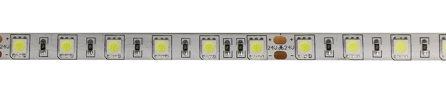 LEDSTRIP IP65 24V 5050/60 5 METER 10MM 4000K MDRLED®