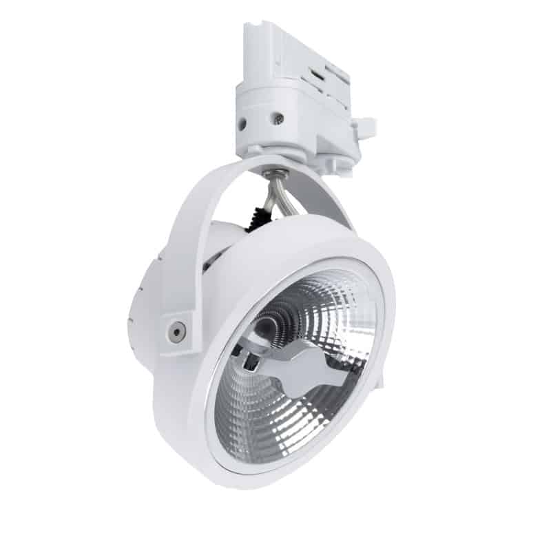 LED-Schienenstrahler -DIMMBAR-15 Watt-3-PHASE schwarz 2700K MDRLED®