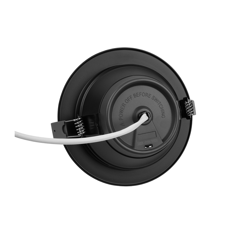 LED DOWNLIGHT | Ginevra| CCT-SWITCH | Ø135 | 13W | ZWART