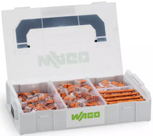 WAGO Assortimentsdoos Verbindingsklemmen 225 stuks | Serie 221 | Incl. Din-rail adapters