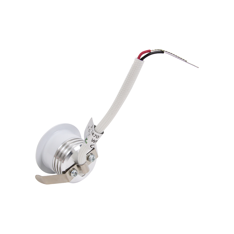 MINI REFLEKTOR WPUSZCZANY LED 1,5 W, ŚCIEMNIANY, BIAŁY. MDRLED