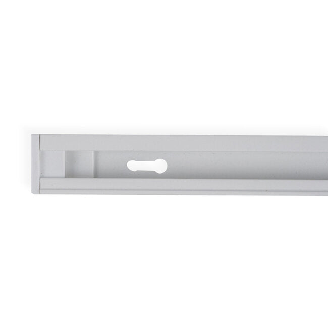 1-Fase Rail met Eind kap en Voedingsconnector - Pro Line WIT, 1 M MDR LED®