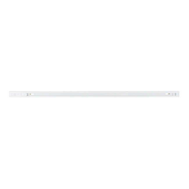 1-Fase Rail met Eind kap en Voedingsconnector - Pro Line WIT, 1 M MDR LED®