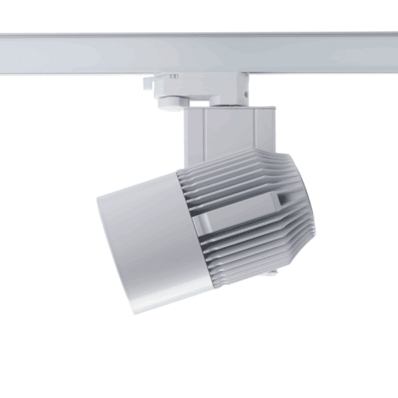 3-Phasen-Schienenstrahler 40W CRI>95 Weiß 4000K MDRLED