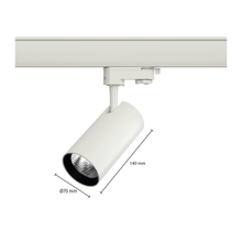 3-PHASEN-SCHIENENSPOT 10W WEISS. MDRLED®