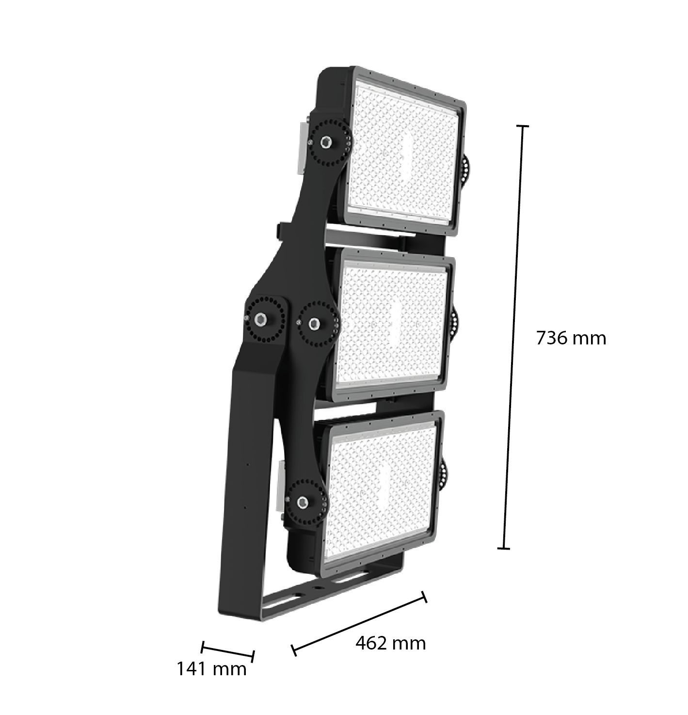 OŚWIETLENIE TERENOWE LED IP66 750W 5500K MDRLED®