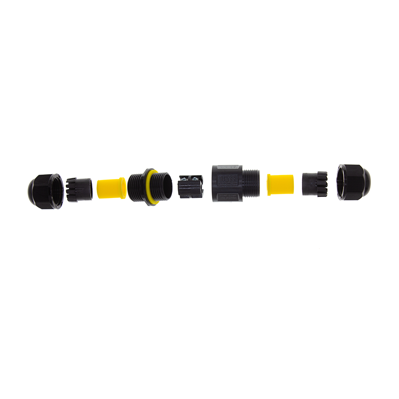3-poliger wasserdichter Mini-Stecker IP68 4-8 mm MDRLED®