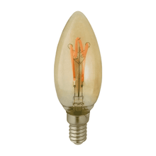 LED Filament E14 Kerze Bernstein 1.6MDRLED®