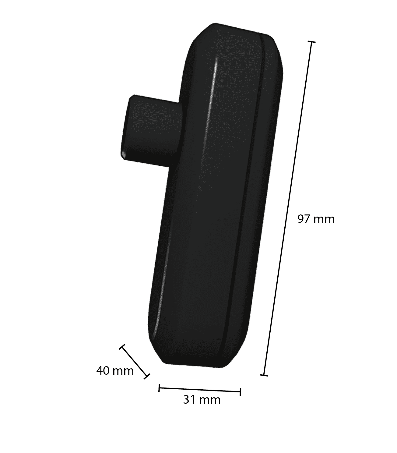 LED SNOERDIMMER ZWART 0-50WMDRLED®