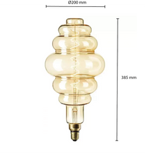 LED-Filament E27 dimmbar Bernstein 6W MDRLED®