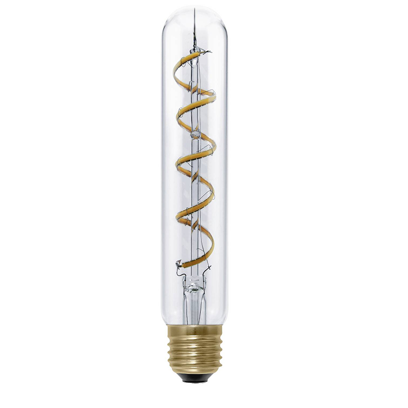 LED FILAMENT E27 ROHRFÖRMIG S DIMMBAR KLAR 4W 2200K.MDRLED®