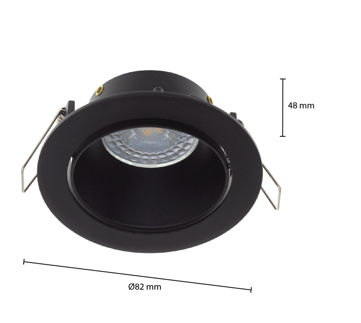 GU10 ARMATUUR KANTELBAAR Zwart, Wit MDRLED®