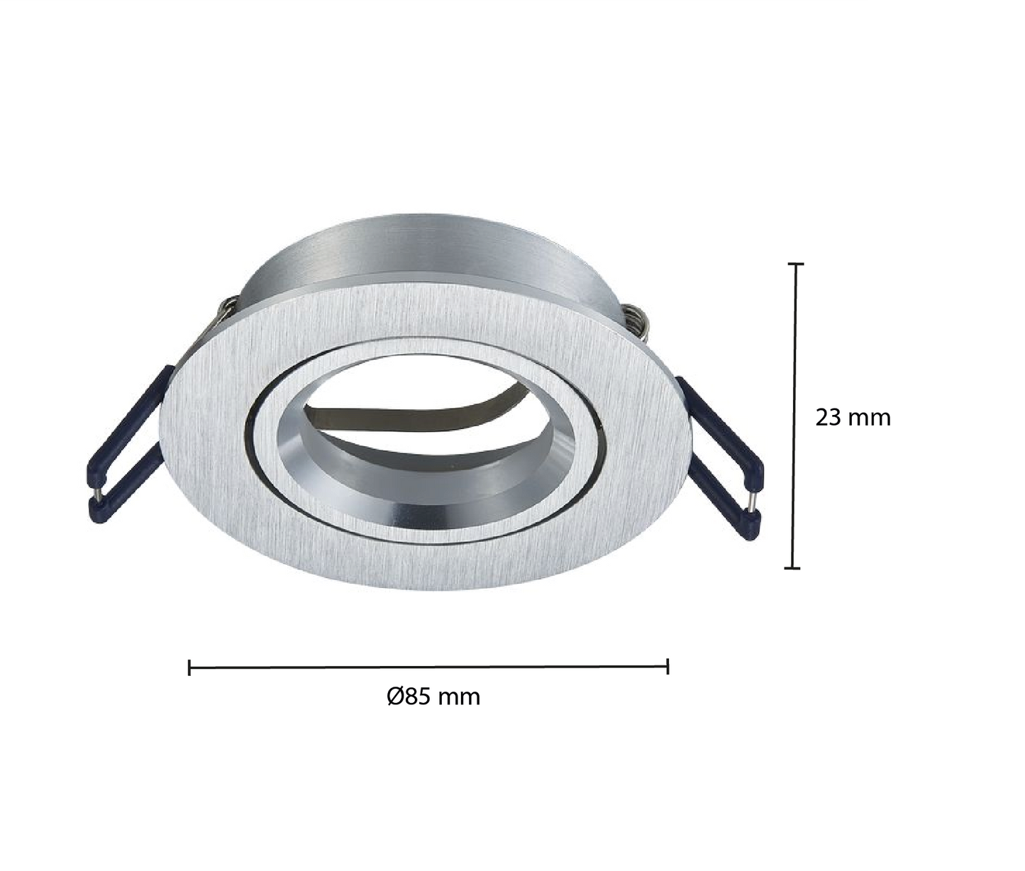 OPRAWA GU10 OBROTOWA SREBRNA MDR LED®