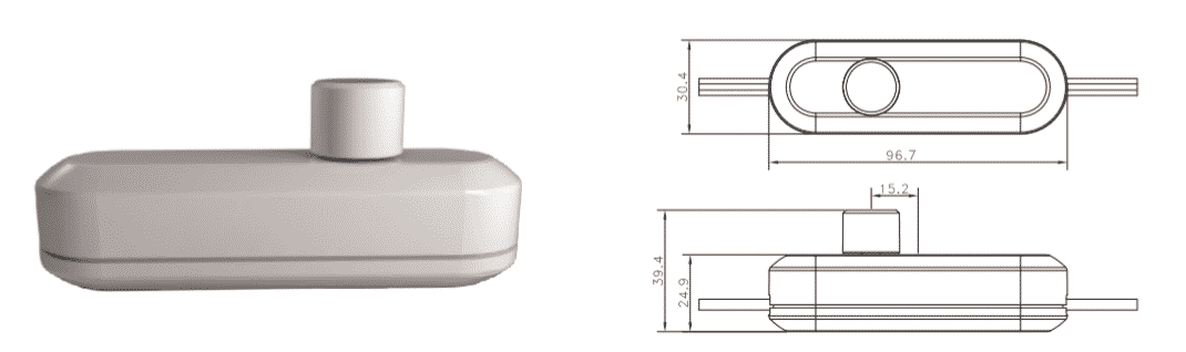 ŚCIEMNIACZ LED CORD WHITE 0-50W - Optymalny komfort ściemniania dla każdego pomieszczenia MDRLED®