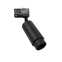 3-PHASEN-SCHIENENLEUCHTE SCHWARZ GU10 zoombar. MDRLED®