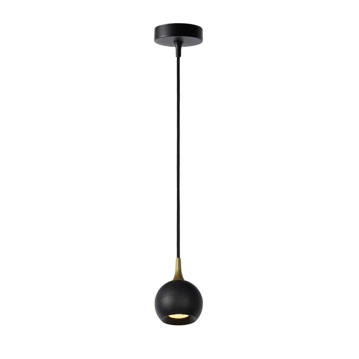 Lucide FAVORI Hanglamp Ø 9 cm 1xGU10 Zwart MDRLED