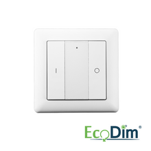 ECODIM | DRAADLOZE SCHAKELAAR ZIGBEE | 1 GROEP | WIT