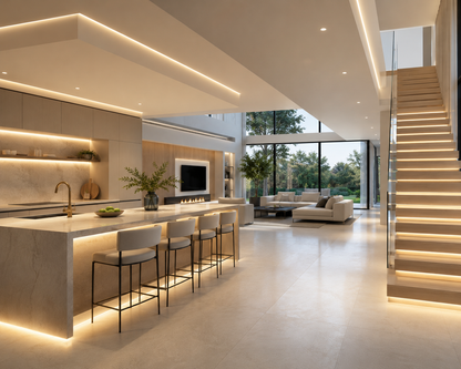 COB LED Strip 24V IP20 10 Meter 4000K Vrij Knipbaar | MDRLED®