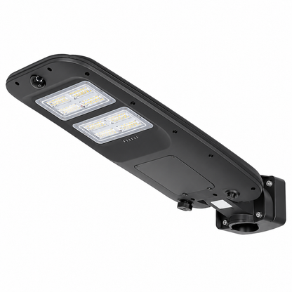 LED solar straatlamp | 1800lm | 6000K | PIR + daglichtsensor | IP65 | Incl. muursteun