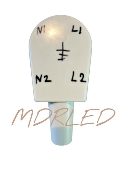 Perilex Stekker Verloop naar 2x230V over 2 Fasen Verdeeld - MDR LED®