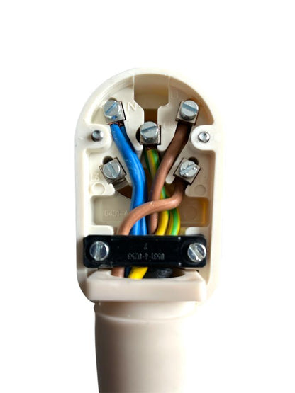 25A Perilex Stekker Verloop naar 2x 230V (3x2,5mm²)