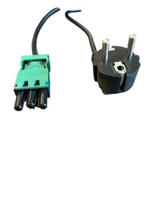 3-SWP Netsnoer Female – 3 Meter 3×1.5mm²  Zwart